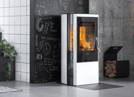 Wood burning stoves from Contura